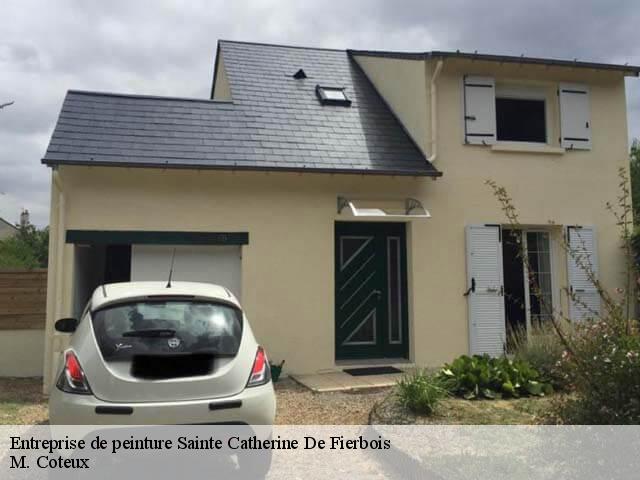 Entreprise de peinture  sainte-catherine-de-fierbois-37800 M. Coteux