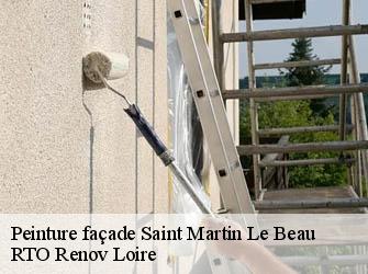 Peinture façade  saint-martin-le-beau-37270 RTO Renov Loire